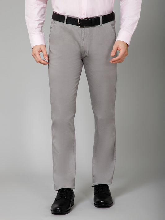 Moonstone Gray - Classic Gray Straight Fit Chinos