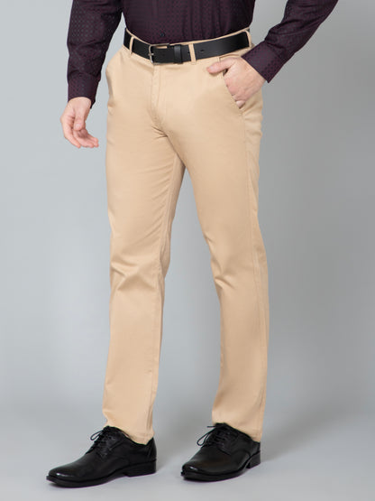 Cashmere Tan - Classic Beige Straight Fit Chinos