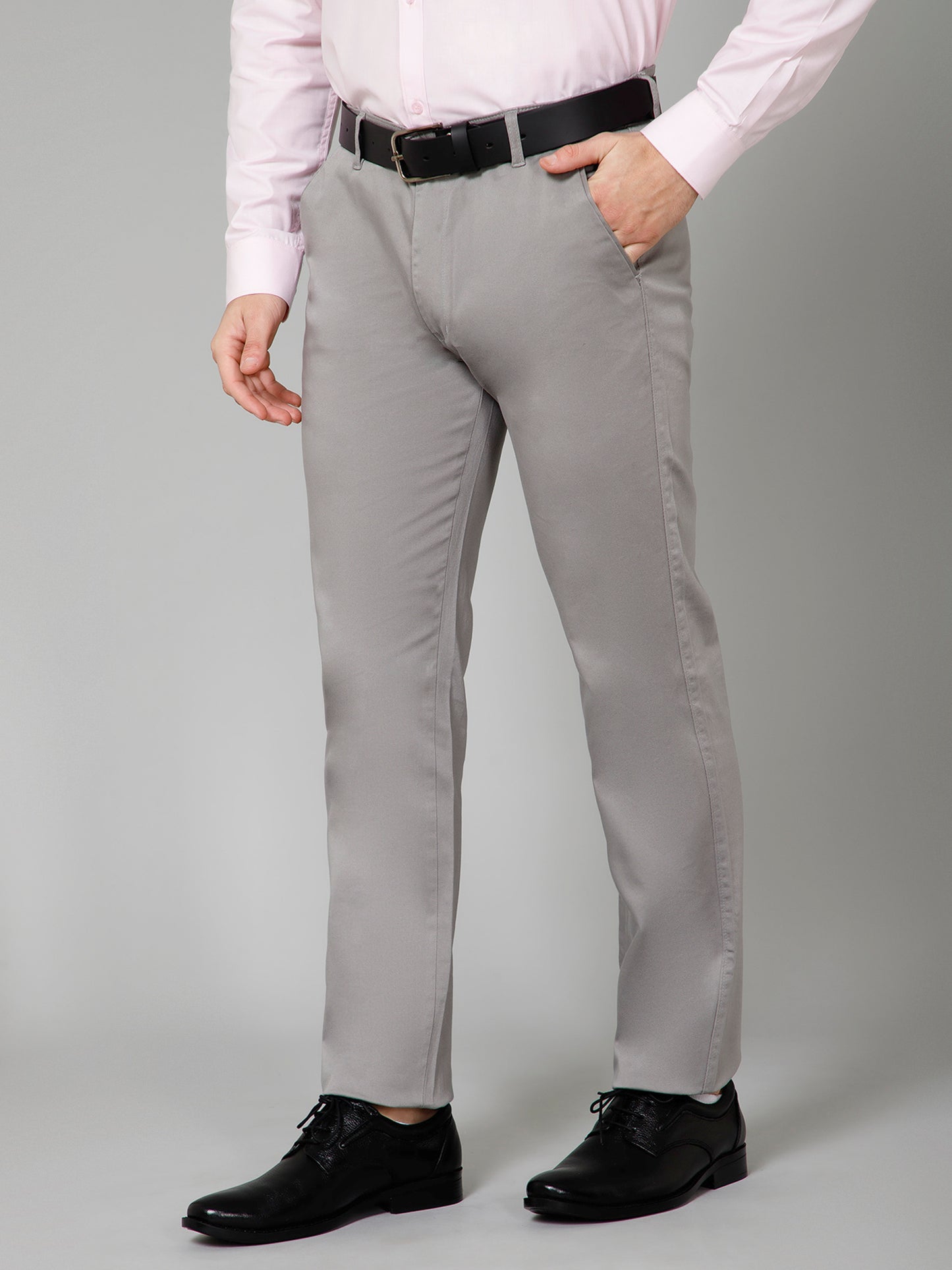 Moonstone Gray - Classic Gray Straight Fit Chinos