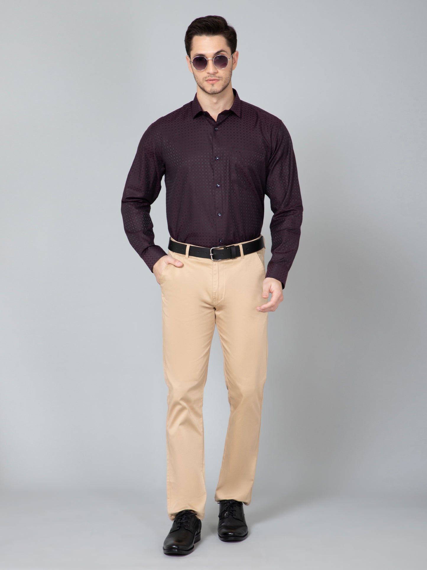 Cashmere Tan - Classic Beige Straight Fit Chinos