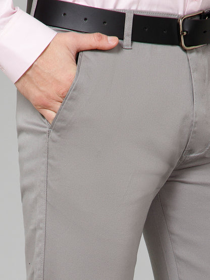 Moonstone Gray - Classic Gray Straight Fit Chinos